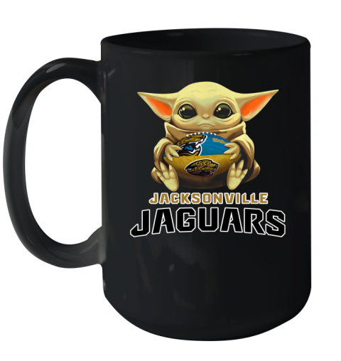 Baby Yoda With Jacksonville Jaguars Nfl Shirt - High-Quality