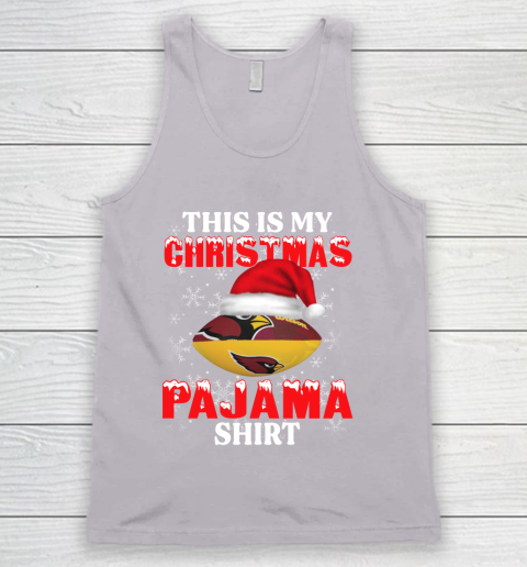Arizona Cardinals This Is My Christmas Pajama Shirt NFL Tank Top 3