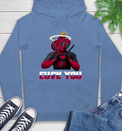 NBA Miami Heat Deadpool Love You Fuck You Basketball Sports Hoodie 12 NBA Miami Heat Deadpool Love You Fuck You Basketball Sports Hoodie - Image 12