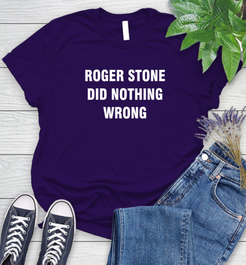 Roger Stone Did Nothing Wrong T-Shirt 89