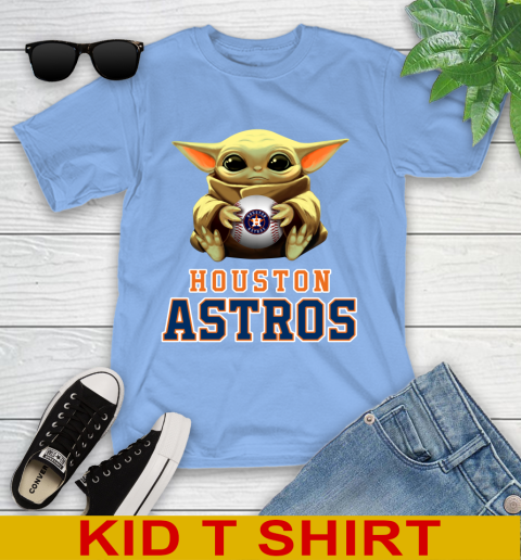 MLB Baseball Houston Astros Star Wars Baby Yoda Shirt 111