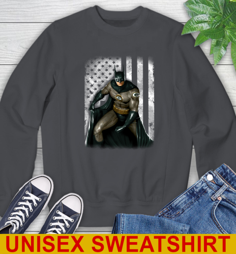 Batman green shop bay packers shirt
