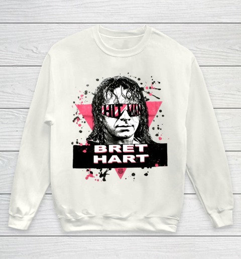 Hit man Bret Hart Hit Man WWE for fans and lovers Youth Sweatshirt