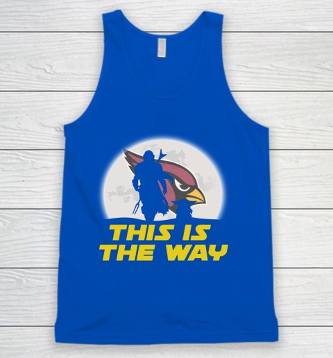 Arizona Cardinals NFL Football Star Wars Yoda And Mandalorian This Is The Way Tank Top 4