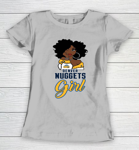 Denver Nuggets Girl NBA Women's T-Shirt 6