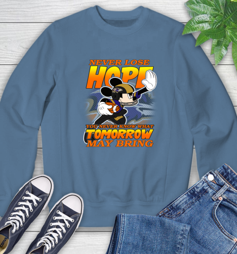 Buffalo Bills NFL Football Mickey Disney Never Lose Hope (2) Sweatshirt 9 Buffalo Bills NFL Football Mickey Disney Never Lose Hope (2) Sweatshirt - Image 9