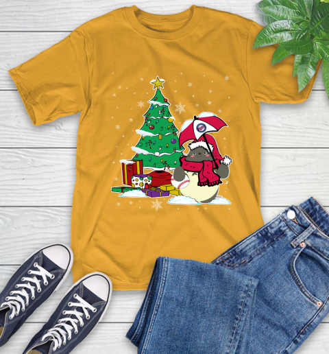 Minnesota Twins MLB Baseball Cute Tonari No Totoro Christmas Sports T-Shirt 2