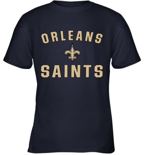 Orleans Saints NFL Pro Line By Fanatics Branded Gray Victory Youth T-Shirt