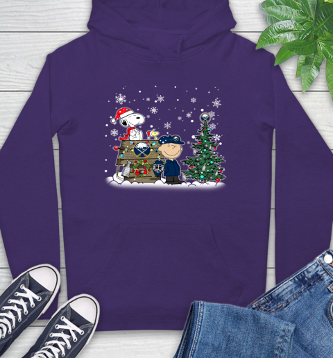 NHL Buffalo Sabres Snoopy Charlie Brown Woodstock Christmas Stanley Cup Hockey Hoodie 5