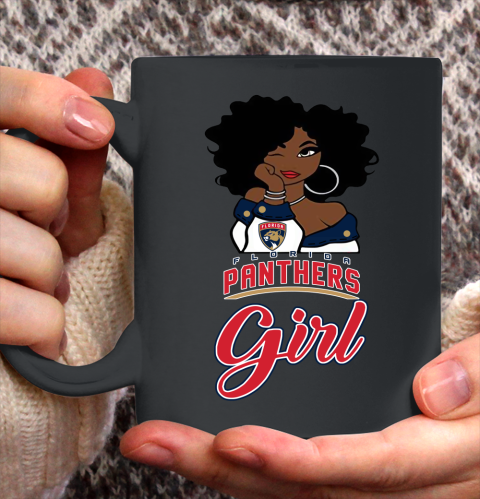 Florida Panthers Girl NHL Ceramic Mug 11oz