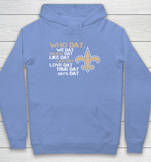 Who dat sweatshirt top