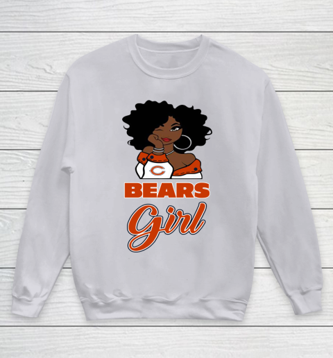 Chicago Bears Girl NFL Youth Sweatshirt 4