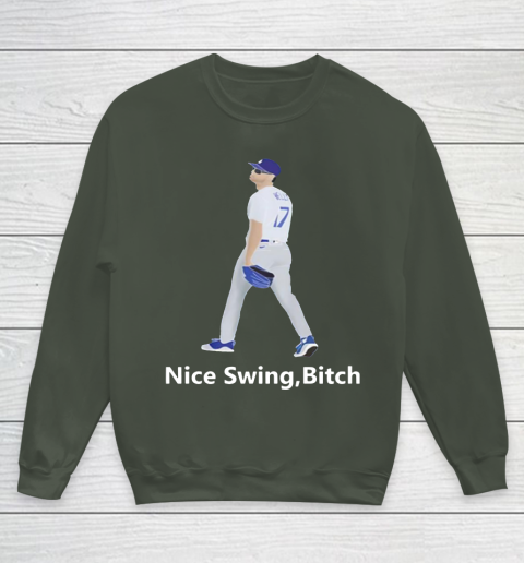 Nice Swing Bitch Joe Kelly Youth Sweatshirt 8