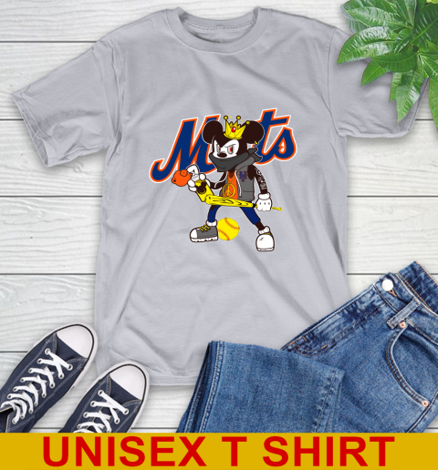 New York Mets MLB Baseball Mickey Peace Sign Sports T-Shirt 6