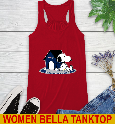 NFL Football New England Patriots Snoopy The Peanuts Movie Shirt Racerback Tank 6