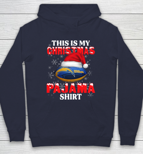 Los Angeles Chargers This Is My Christmas Pajama Shirt NFL Hoodie 2