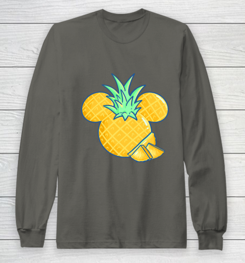 Disney Mickey Friends Mickey Pineapple Logo Long Sleeve T-Shirt 5