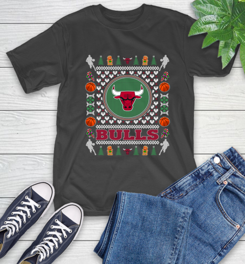 Chicago Bulls Merry Christmas NBA Basketball Loyal Fan Ugly Shirt