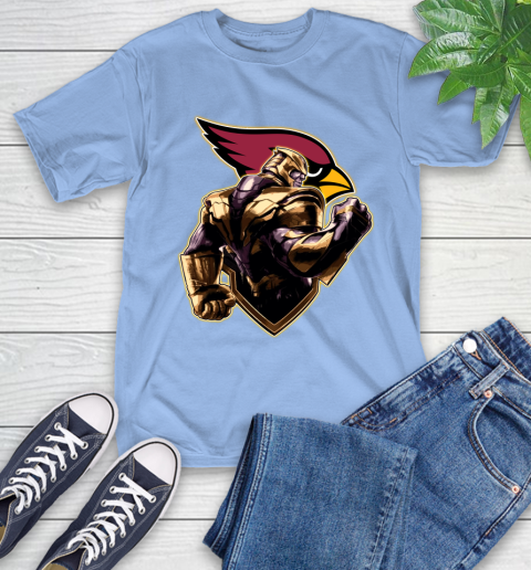 NFL Thanos Avengers Endgame Football Sports Arizona Cardinals T-Shirt 11