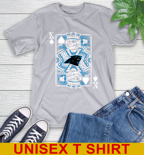 Carolina Panthers NFL Football The King Of Spades Death Cards Shirt T-Shirt 5