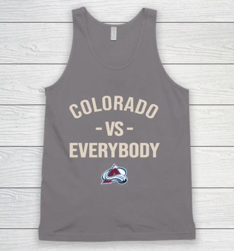 Colorado Avalanche Vs Everybody Tank Top 6