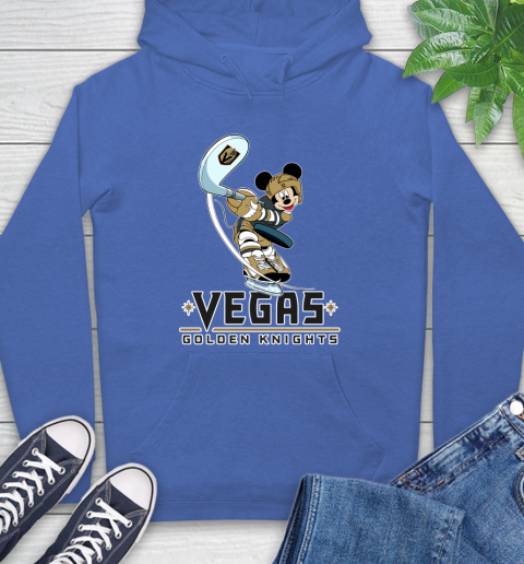 NHL Hockey Vegas Golden Knights Cheerful Mickey Mouse Shirt Hoodie 9