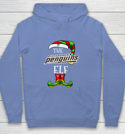 Pittsburgh Penguins Christmas ELF Funny NHL Youth Hoodie 8