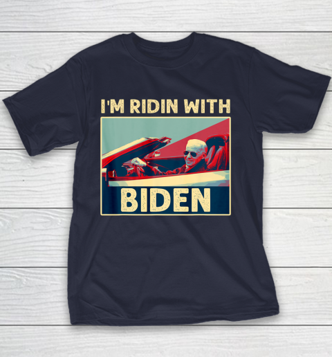 I'm Riding With Joe Biden Youth T-Shirt 2