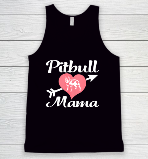 Dog Mom Shirt Pitbull Mama Shirt Pit bull Lover Owner Gifts Dog Pittie Mom (2) Tank Top