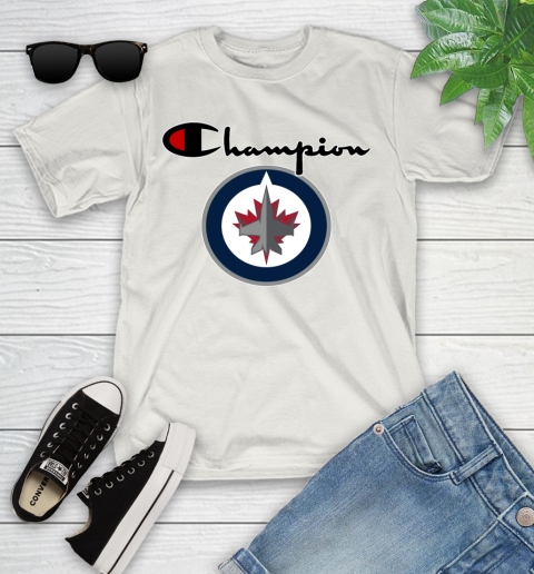NHL Hockey Winnipeg Jets Champion Shirt Youth T-Shirt 11
