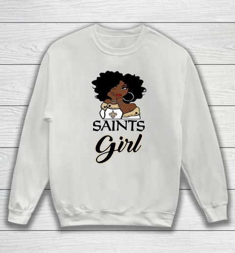 New Orleans Saints Girl NFL Sweatshirt 5