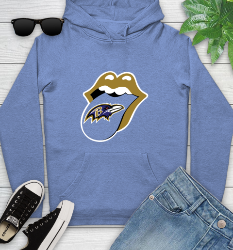 Baltimore Ravens NFL Football Lips I Root For My Team Adoring Fan 148