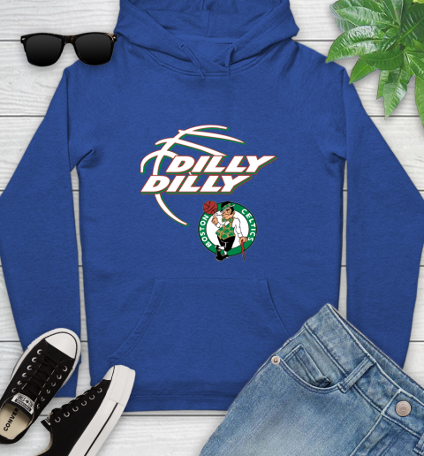 NBA Boston Celtics Dilly Dilly Basketball Sports Youth Hoodie 9
