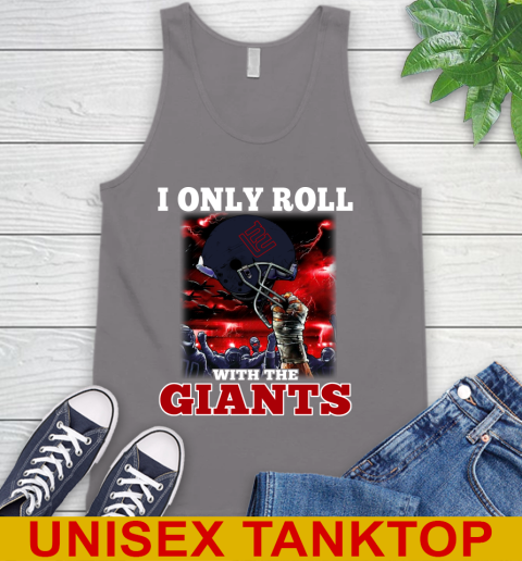 New York Giants NFL Football I Only Roll With My Team Sports Tank Top 6