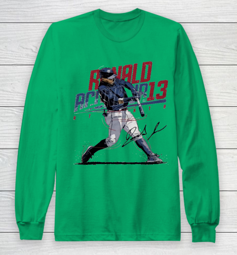 Ronald Acuna Jr 13 Long Sleeve T-Shirt 4