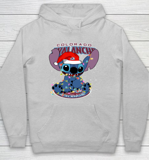 Colorado Avalanche NHL Hockey noel stitch Christmas Hoodie 4