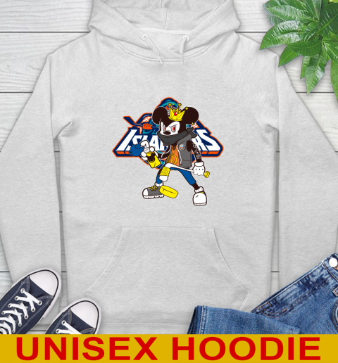 New York Islanders NHL Hockey Mickey Peace Sign Sports Hoodie New York Islanders NHL Hockey Mickey Peace Sign Sports Hoodie