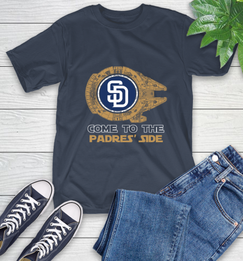MLB Come To The San Diego Padres Side Star Wars Baseball Sports T-Shirt 3