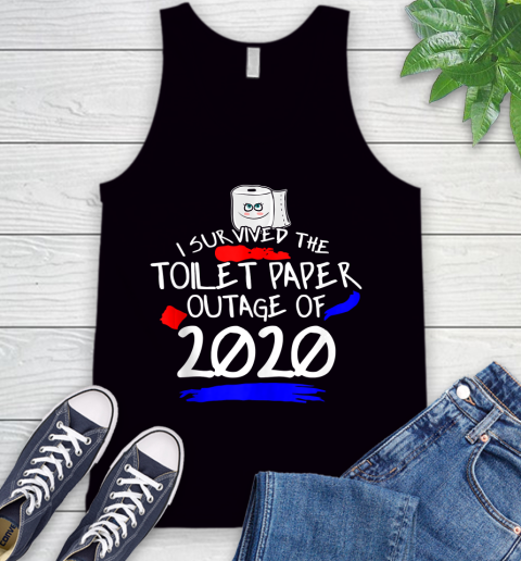 Nurse Shirt I Survived The Toilet Paper Outage Funny Shirt Tank Top