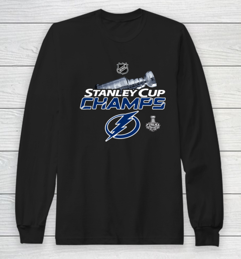 Stanley Cup Champions NHL Tampa Bay Lightning 2020 Stanley Cup Long Sleeve T-Shirt