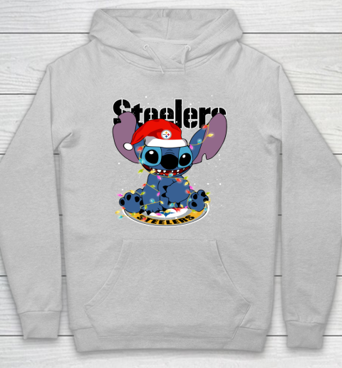 Pittsburgh Steelers NFL Football noel stitch Christmas Hoodie 4