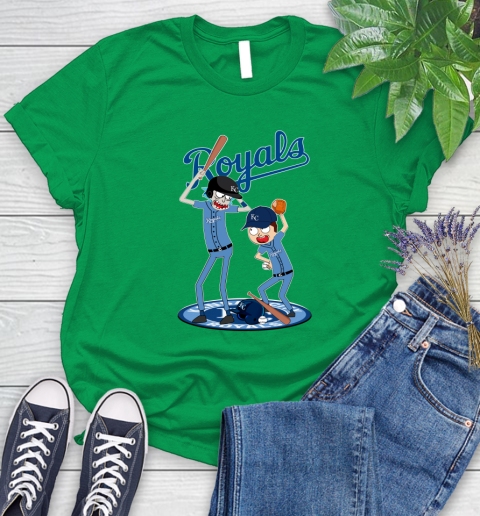 MLB Kansas City Royals Rick And Morty Baseball 96