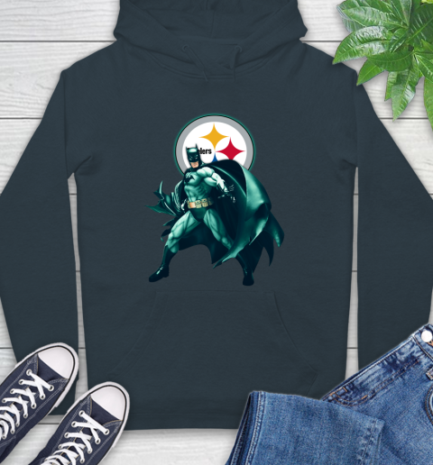 NFL Batman Football Sports Pittsburgh Steelers Hoodie 7