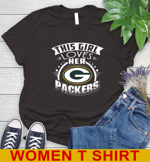 Green Bay Packers NFL Football This Girl Loves Her Team 93