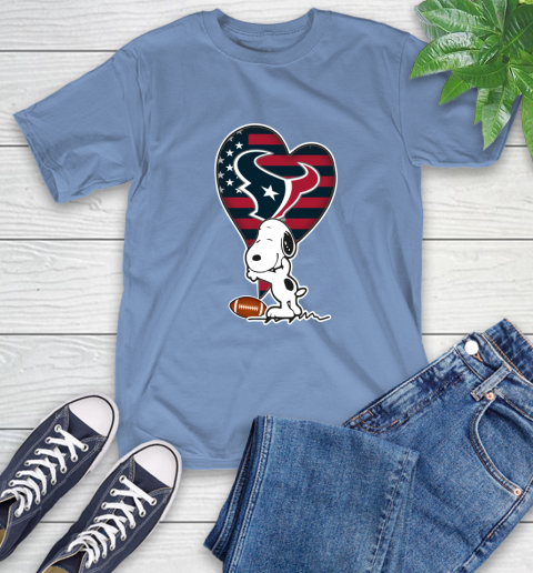Houston Texans NFL Football The Peanuts Movie Adorable Snoopy T-Shirt 11