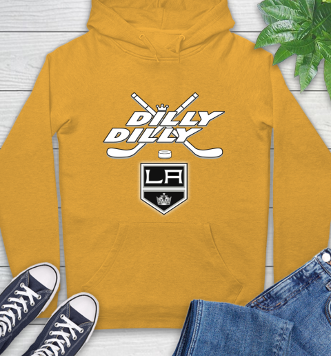 NHL Los Angeles Kings Dilly Dilly Hockey Sports Hoodie 3