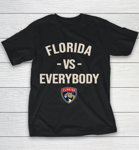 Florida Panthers Vs Everybody Youth T-Shirt