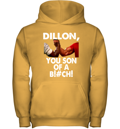 xwuw dillon you son of a bitch predator epic handshake shirts youth hoodie 43 front gold