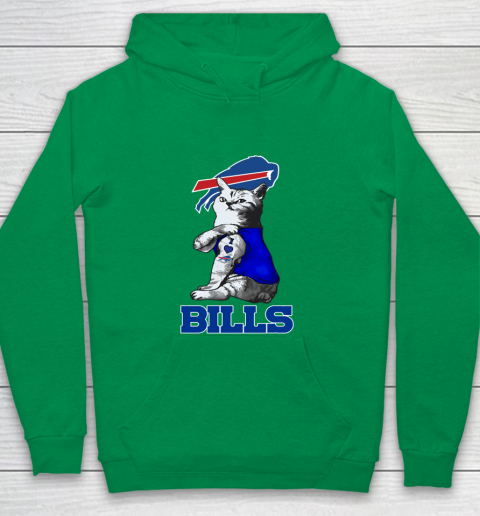 NFL Football My Cat Loves Buffalo Bills Youth Hoodie 4