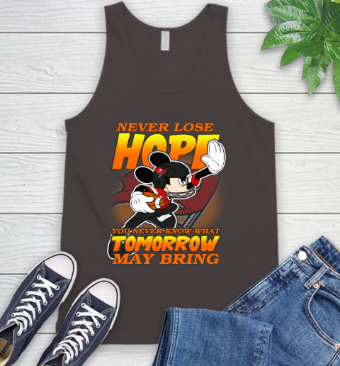 Tampa Bay Buccaneers NFL Football Mickey Disney Never Lose Hope Tank Top 6